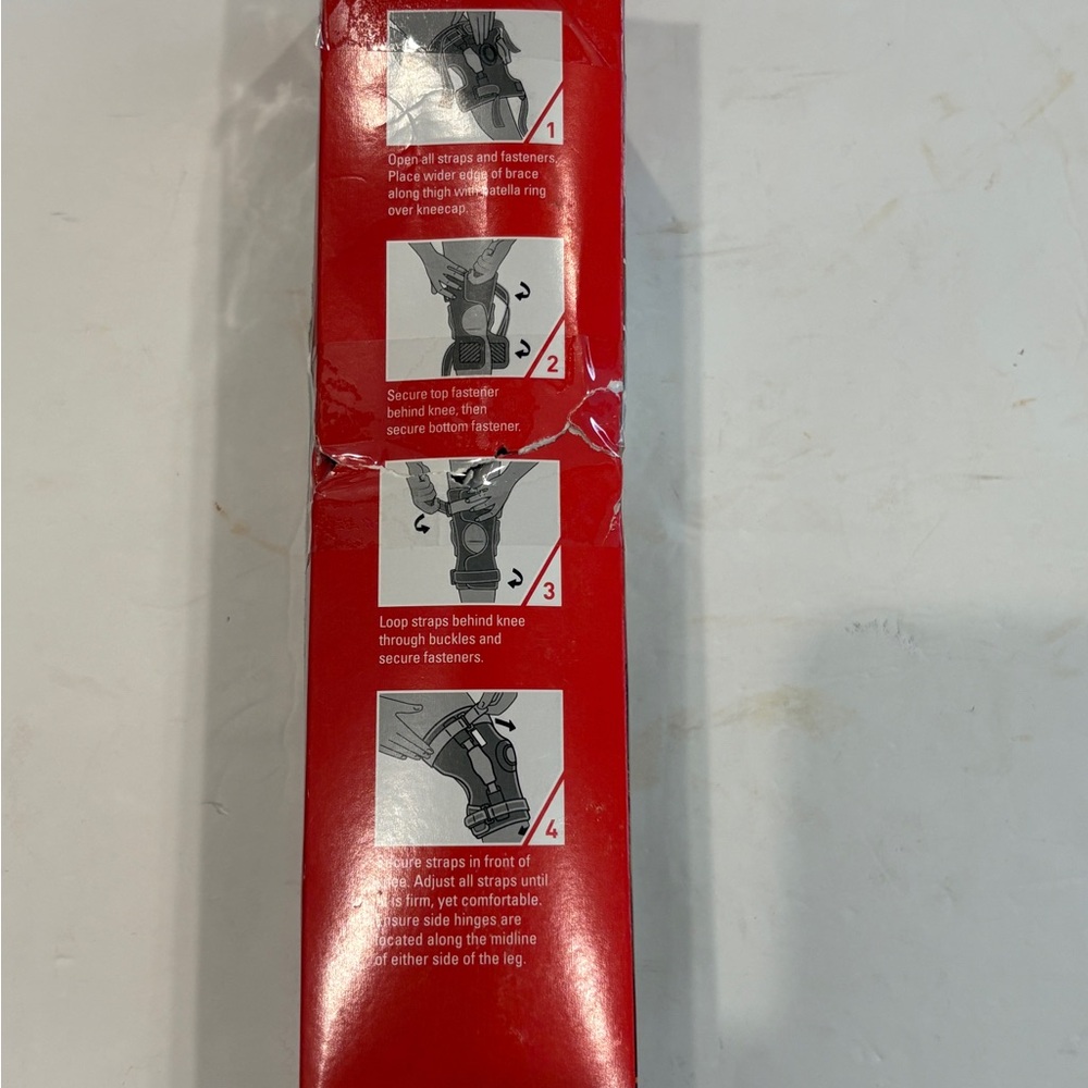 ACE hinged knee brace OS open box new - Picture 6 of 9